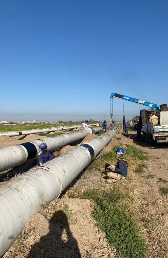 Pipelines Construction Works for GPP Project — site photo 6