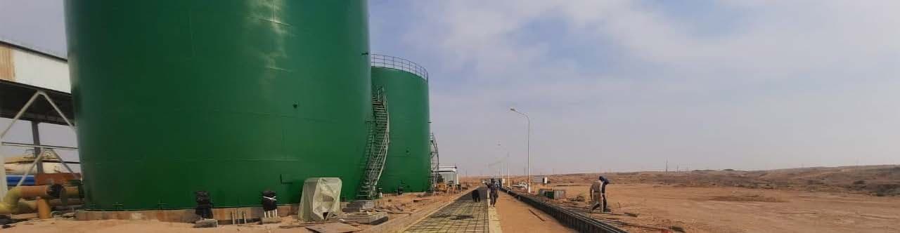 Six 2,000 m³ Water Injection Tanks & Station Piping — site photo 4