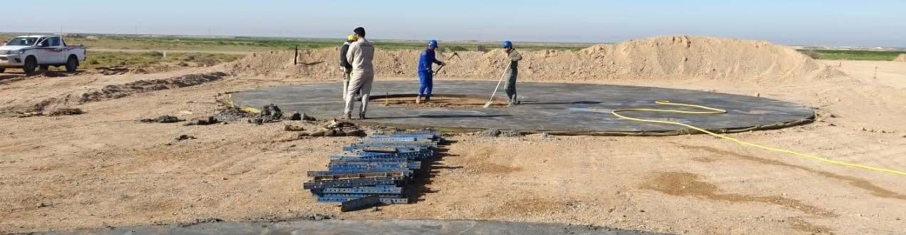 Six 2,000 m³ Water Injection Tanks & Station Piping — site photo 5